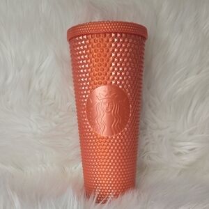 Starbucks Venti orange studded tumbler Cup 2022 fall or Halloween
